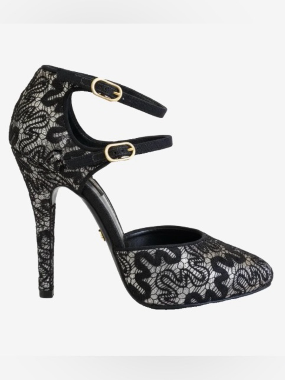 🛍️ Dolce & Gabbana Authentic Lace Overlay Heels
